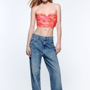 Zara corset top